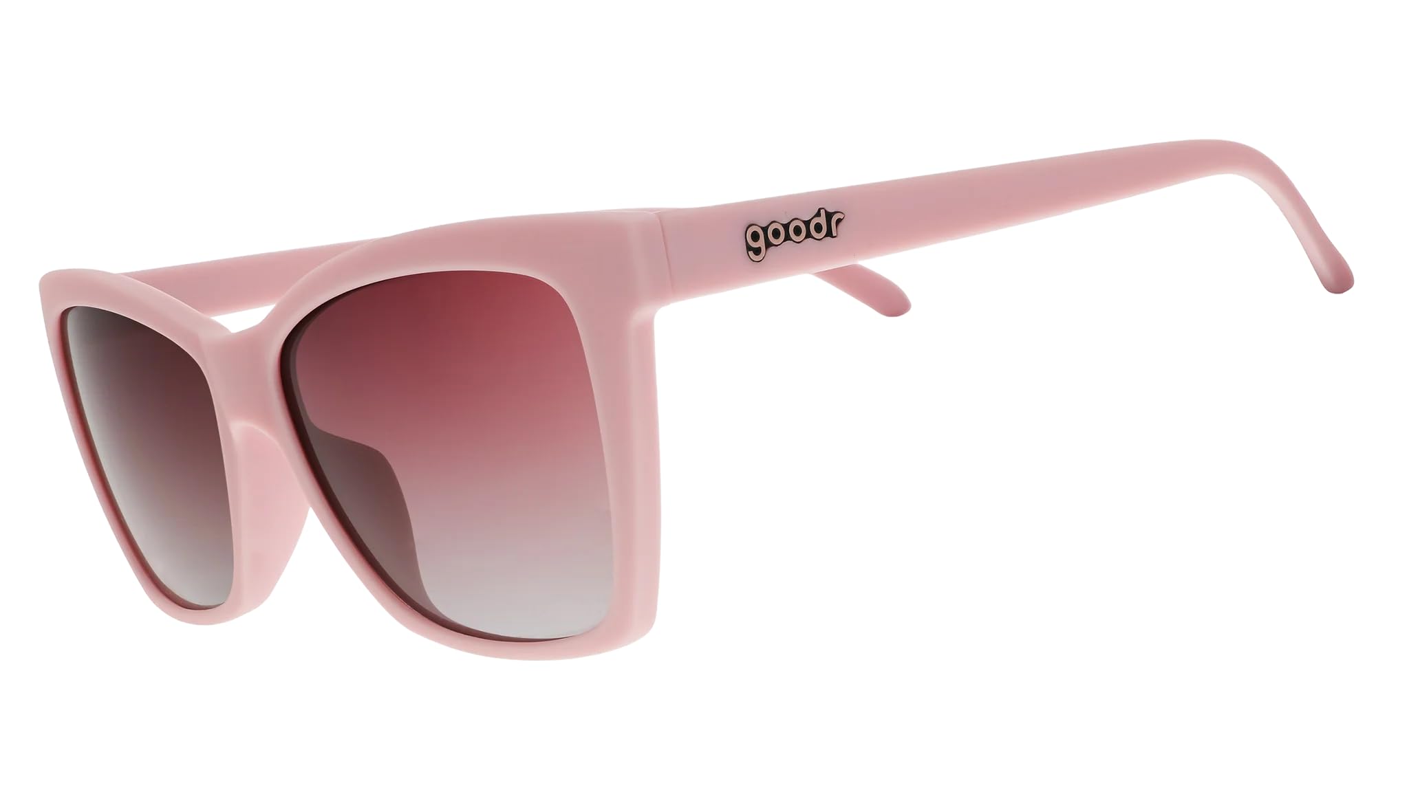 goodr Glam G Polarized Sunglasses Women – Medium Fit, Cat-Eye Frames, UV400, Gra