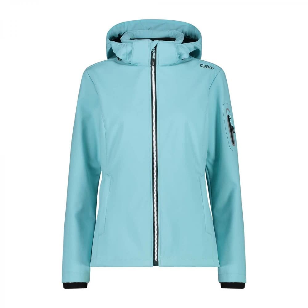 CMP Women's Hooded Zip Softshell Jacket