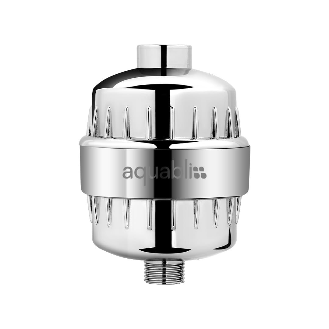 Aquabliss SF100 Daily Revitalize Shower Filter - Chrome | Vitamin C shower filte