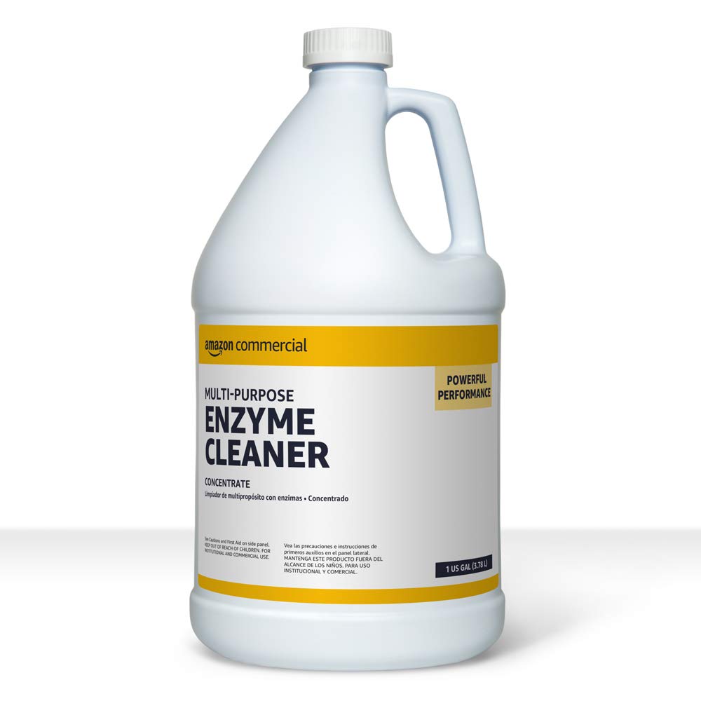 AmazonCommercial Multi-Purpose Enzyme Cleaner, Mint, 1 Gallon, 128 fl oz (pack o