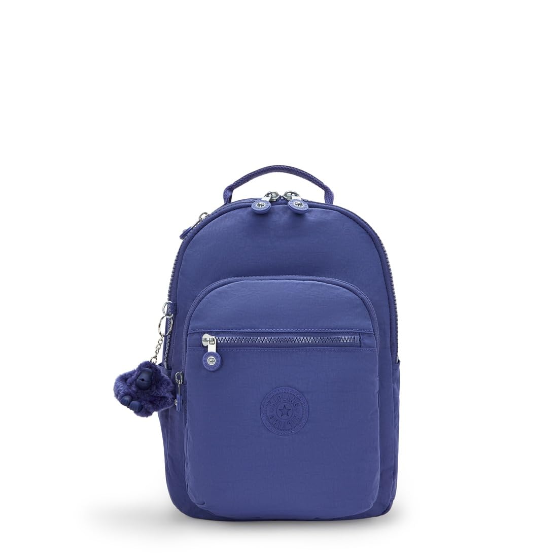 Kipling Seoul S, Small Backpack (With Laptop Protection), Ocean Blue, One Size, 