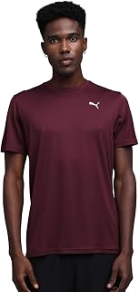 PUMA M Tad Essential Poly Texture Tee T-Shirts Unisex - Adult (Pack of 1)