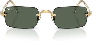 Ray-Ban A$AP Rocky RB3928 Rectangular Metal Wire Sunglasses