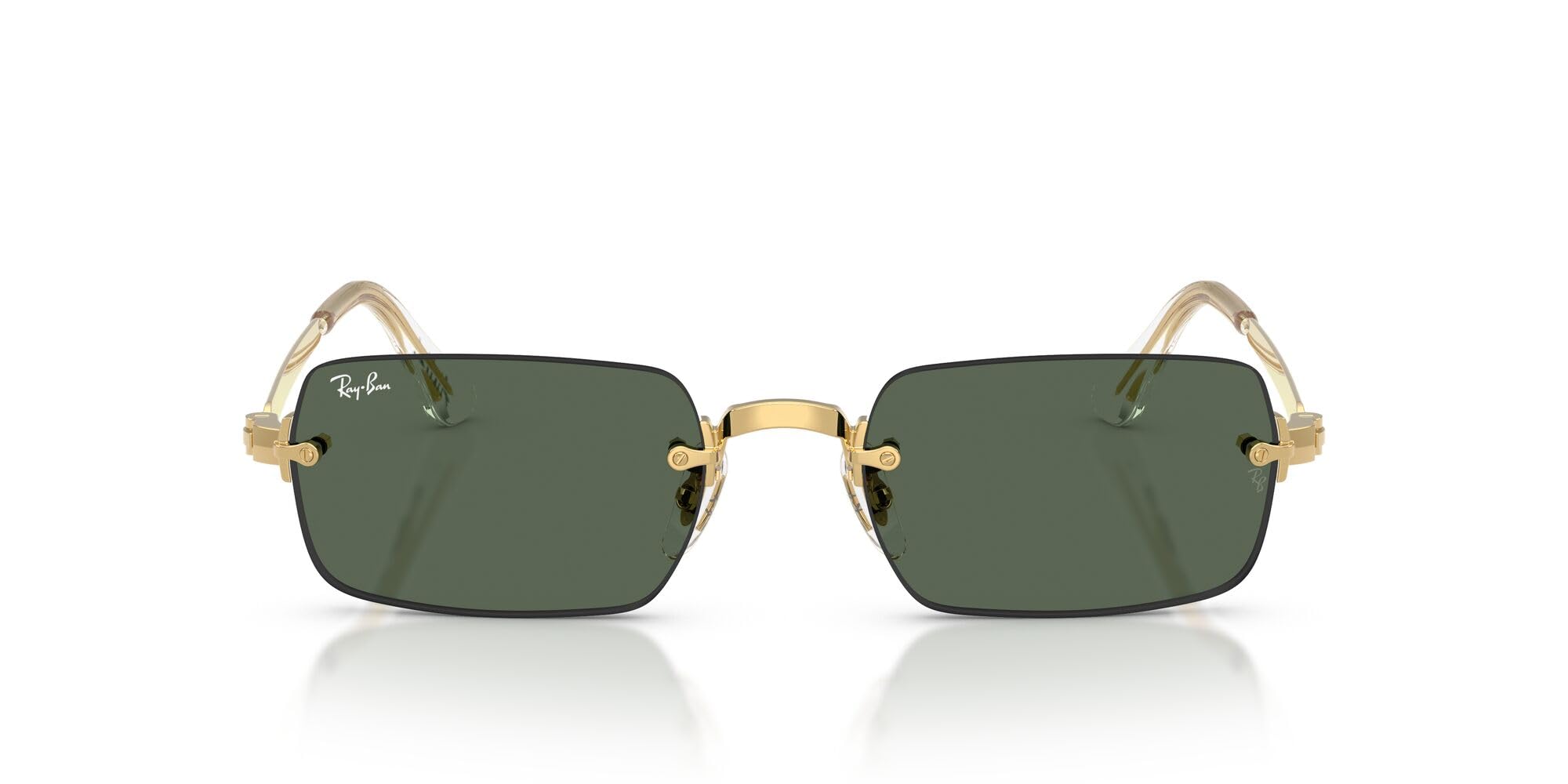 Ray-Ban A$AP Rocky RB3928 Rectangular Metal Wire Sunglasses