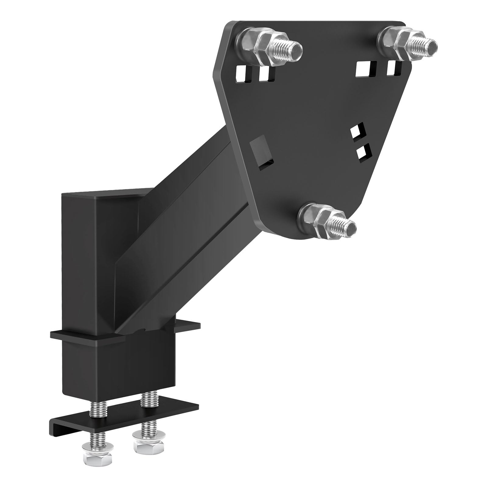Lusheer Stake Pocket Spare Tire Carrier Mount,Trailer Spare Tire Mount,Fits Most