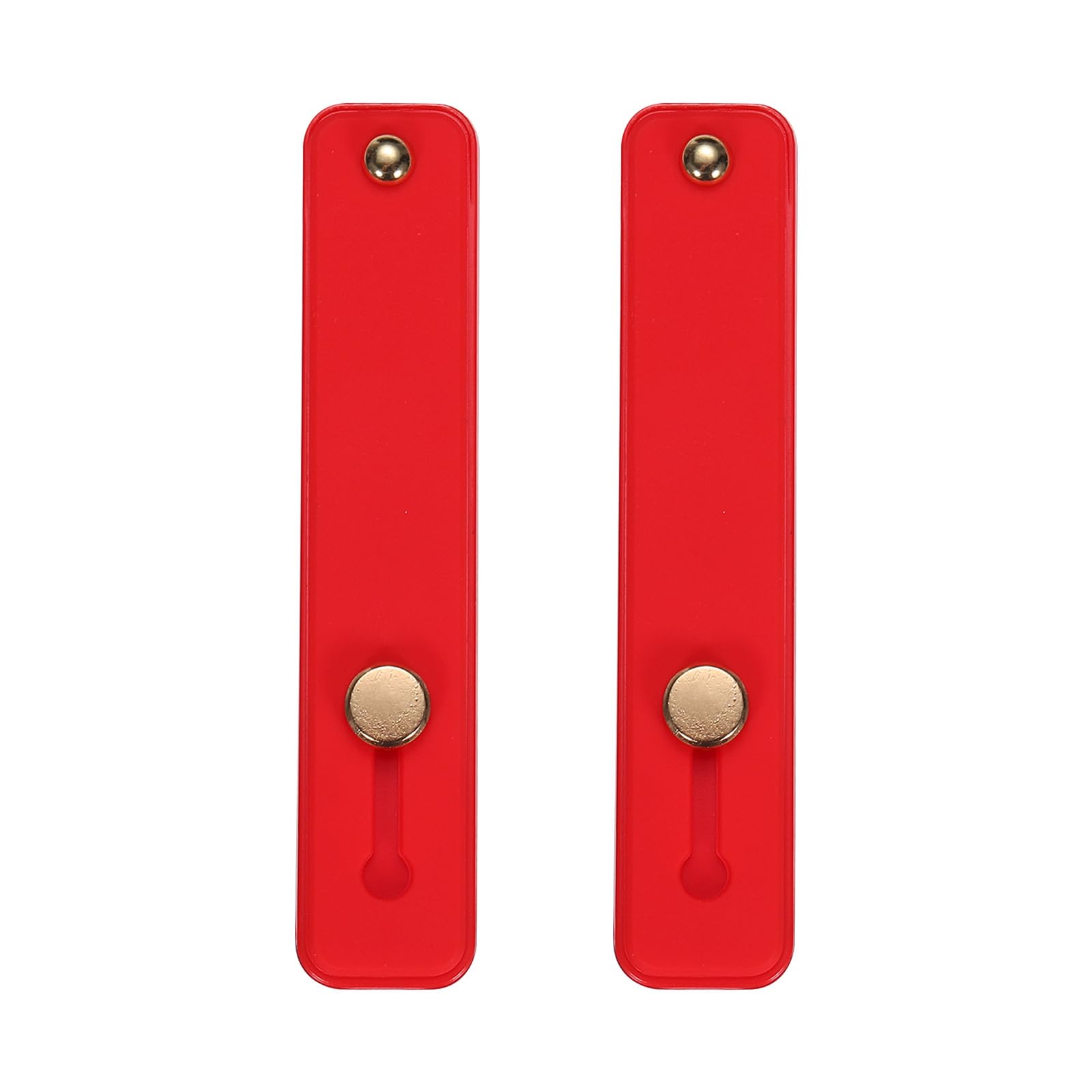 2 Pack Silicone Phone Holder for Mobile Phone Holder for Most Smartphones, Gloss
