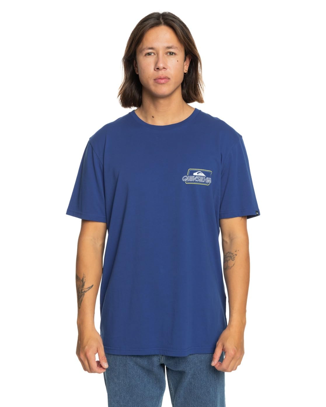 Quiksilver Circle Back SS - Maglietta da Uomo (Confezione da 1)