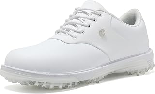 ULTIANT Herren-Golfschuhe, wasserdicht, spikeless, leicht, atmungsaktiv