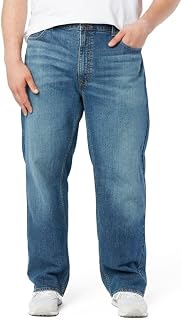 Levi Strauss Signature Gold Men's Relaxed Fit Flex Waistband Jeans | (Also Available in Big & Tall)