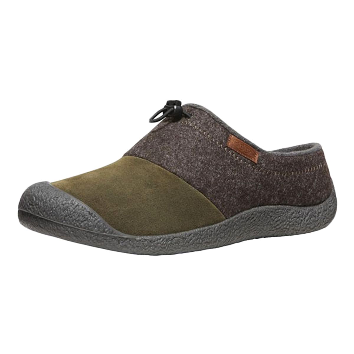 KEEN Homme-Howser 3 Slide Comfy Durable Pantoufles, Cantine en Feutre Marron fon