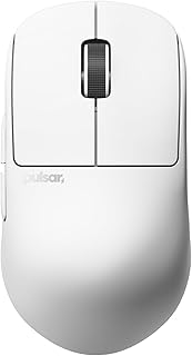 Pulsar Gaming Gears X2H Crazylight Wireless Gaming Mouse, Mini, Uyuni White