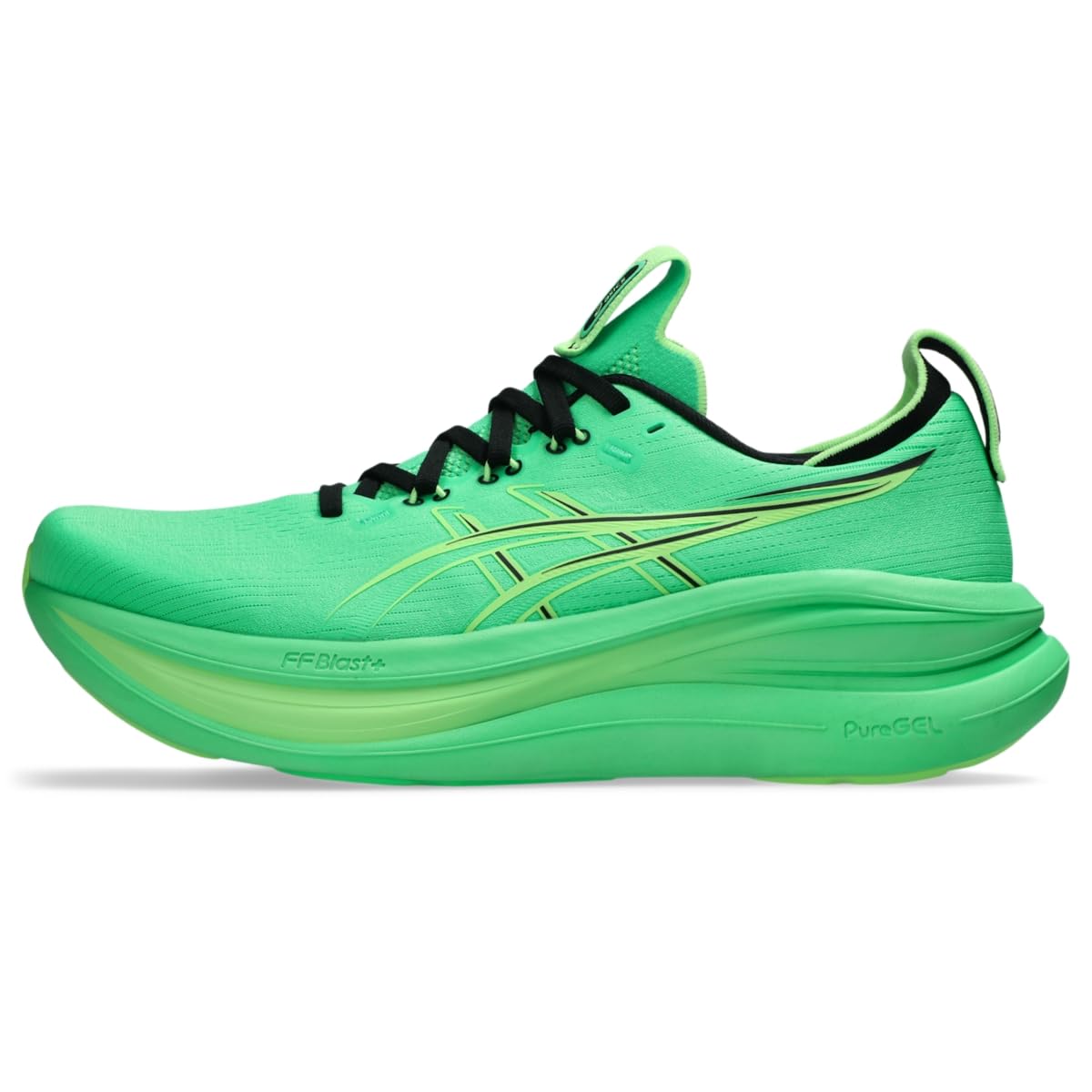 Asics Mens Gel-Nimbus 28, Vital Green/Illuminate Green, 11.5