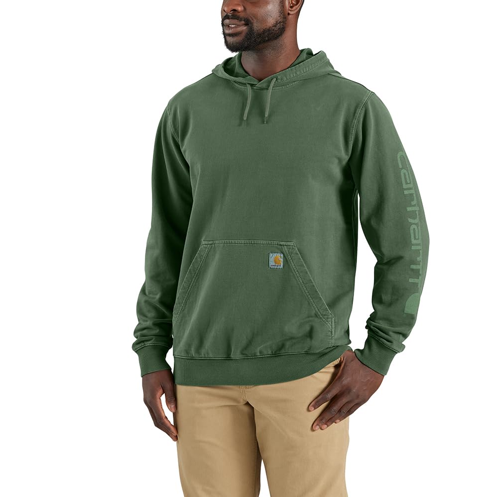 Carhartt Relaxed Fit Midweight Garment Dyed French Terry Graphic Sweatshirt, Pac