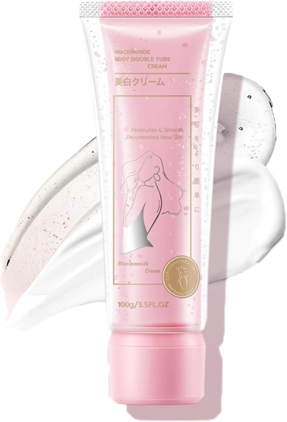 sjfscqr Niacinamide Double Tube Whitening Cream,Whitening Cream, Improve Dullnes