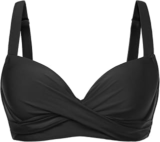 Women's Underwired Bikini Top - Padded Push-up Bikini Top