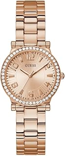 Guess Ladies Rose Gold Tone Analog Watch (Model: GW0686L3)
