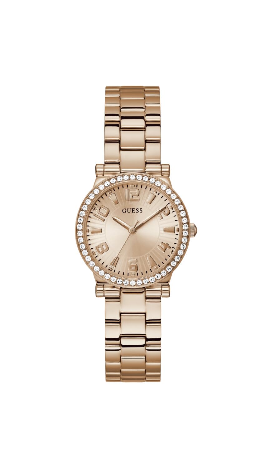 Guess Ladies Rose Gold Tone Analog Watch (Model: GW0686L3)