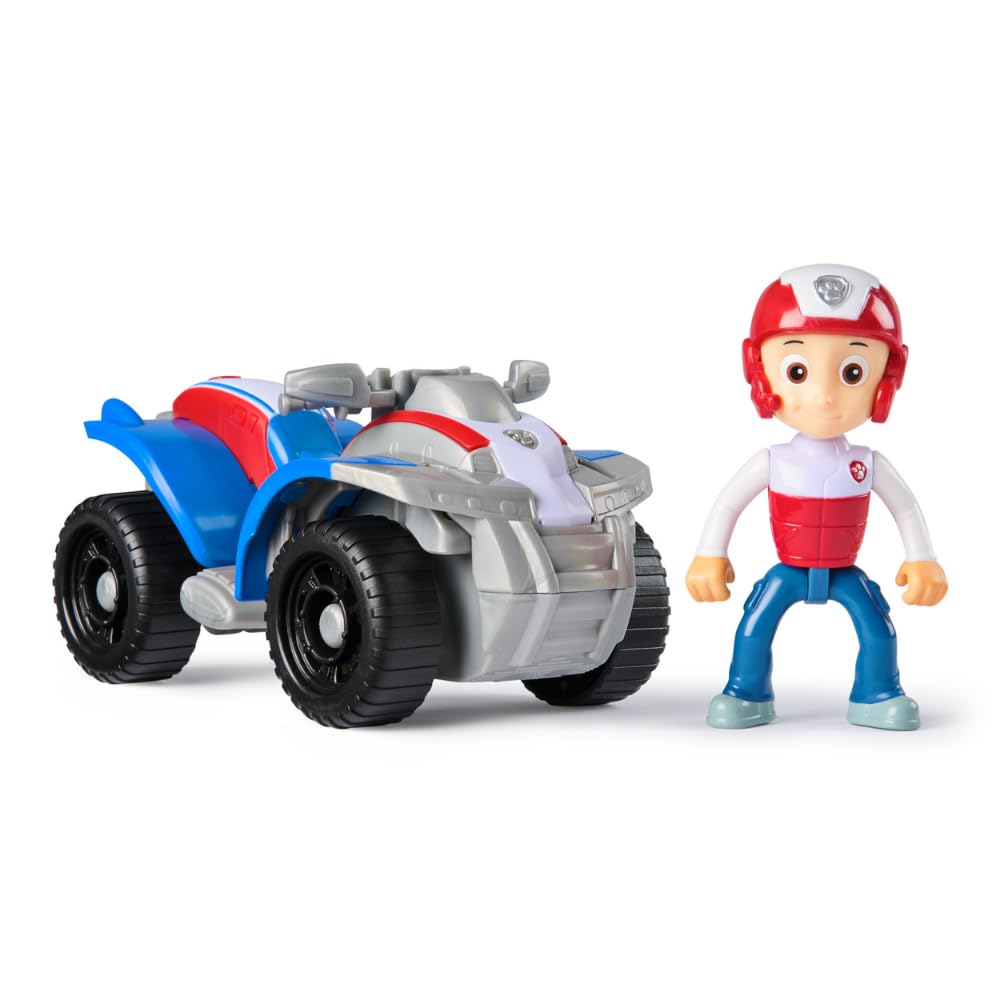 Paw Patrol Ryder’s ATV Toy Vehicle & Collectible Figure | Action Rescue Vehicle,