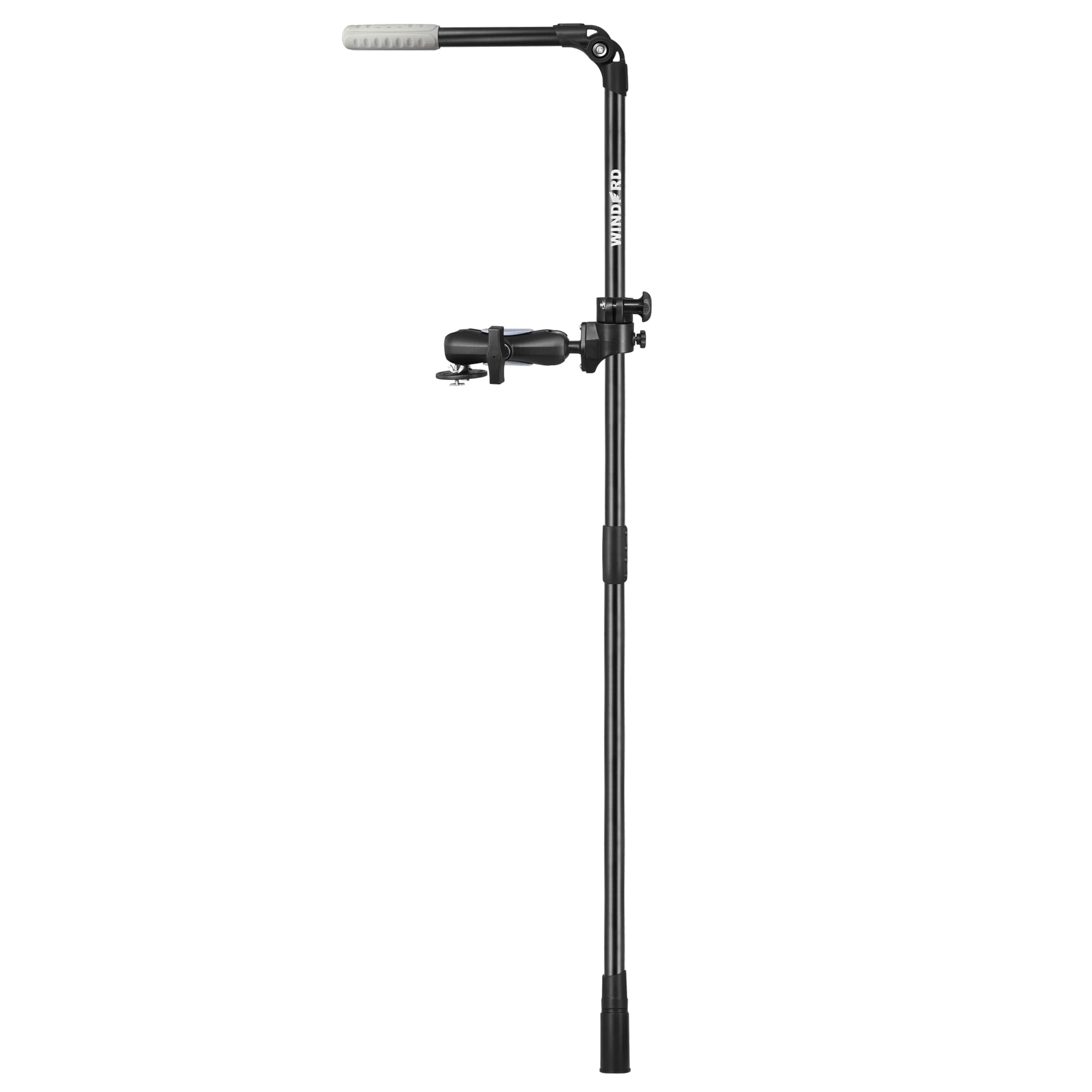 WINDFRD Aluminum Live Scope Transducer Pole DIY for Kayak Boat | Stowable 360 li