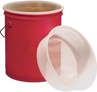 Duda Diesel Duda Energy fs5:25u 5 gal EZ Strainer Insert, 25 Micron for Bucket Pail Filtering, Water Paint, Biodiesel, Wvo Wmo Vegetable Oil, 12" Length, HDPE
