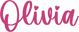 Custom Name Wall Decal for Kids Room, Personalized Wall Decals and Stickers for Nursery, Baby Name Wall Decor, Name Sign, Name Wall Sticker, Peel & Stick