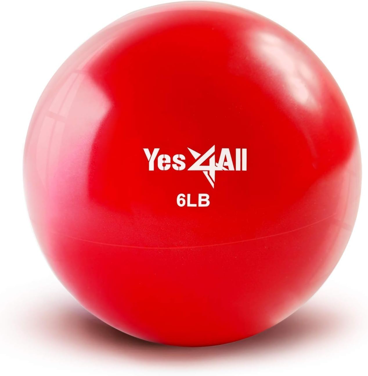 Yes4All Toning Ball - Soft Weighted Medicine Ball, Weighted Balls for Fitness, Y