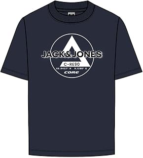 JACK & JONES Men's Jjeorganic Basic Tee SS O-Neck Noos T-Shirt (Pack of 1)