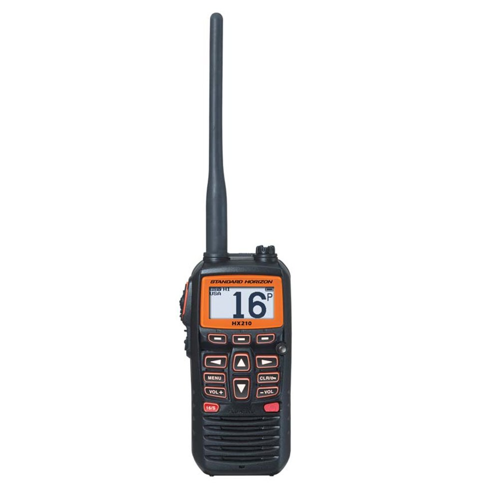 Standard Horizon HX210 HX210 6W Compact Floating Marine Handheld Vhf