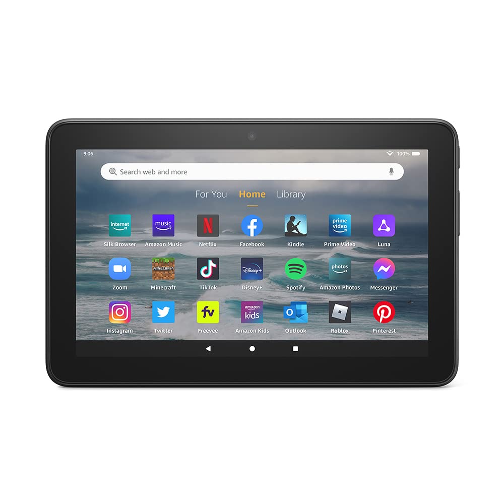 Like-New Amazon Fire 7 tablet (newest model) 7” display, read and watch, under $
