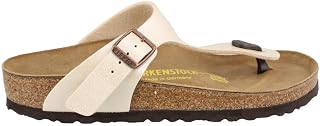 Birkenstock Gizeh - Birko-Flor™ & Birkibuc™ Graceful Pearl White Birko-Flor EU 36 (US Women's 5-5.5) Regular