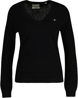 Gant Men's V-Neck Classic Cotton Sweater (Pack of 1)
