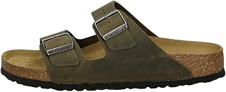 BIRKENSTOCK Unisex Boston Clogs, Khaki colour, 42 EU Étroit