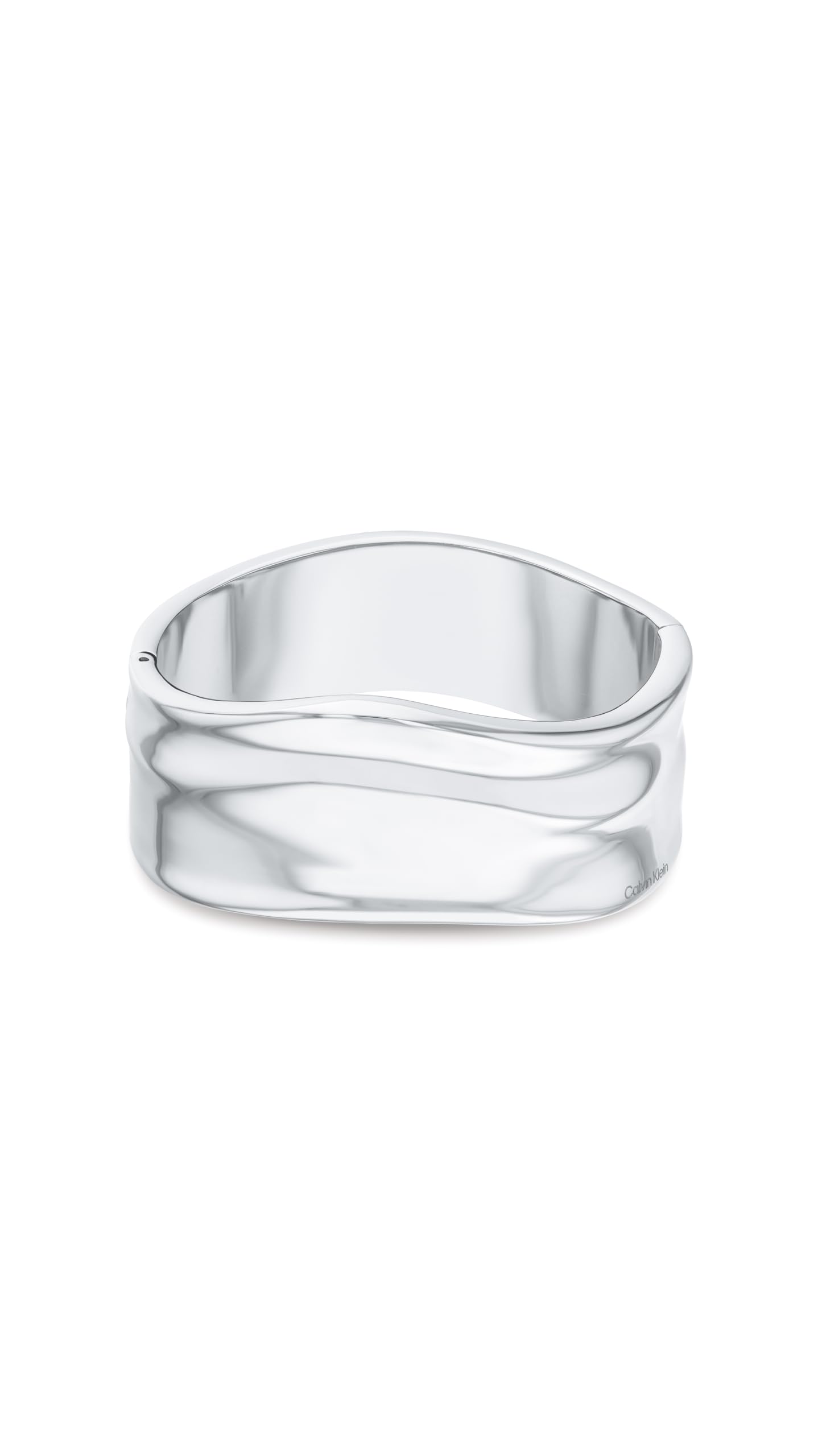 Calvin Klein Braccialetto Rigido da Donna Collezione ELEMENTAL in Acciaio Inossi
