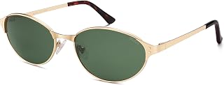 SOJOS Retro 90s Y2K Oval Polarized Sunglasses Womens Mens Trendy Vintage Rounded Cat Eye Sunnies SJ1266