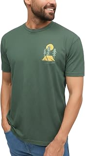 Mens Graphic T-Shirts Cool Nature Design Tees Short Sleeve S-4XL