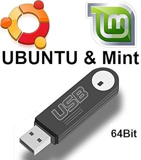 Ubuntu Linux 14.04 & Linux Mint 17.2 Full Operating System & Software on 8GB USB Memory Stick - 64 Bit LATEST VERSION!