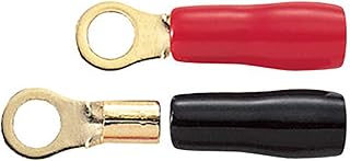 Audio Technica TL8-M4R Cable Terminator (R-Type Crimp Type) (Red/Black Each 1 Piece) (Up to 8 Gauge Screw Diameter 4mm)