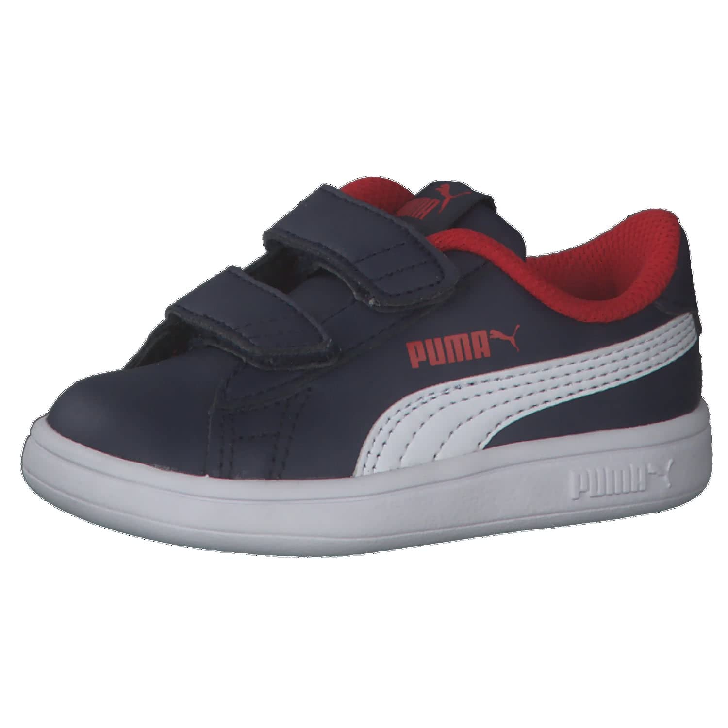PUMA Smash 3.0 Kid's Leather Easy-Close Sneakers