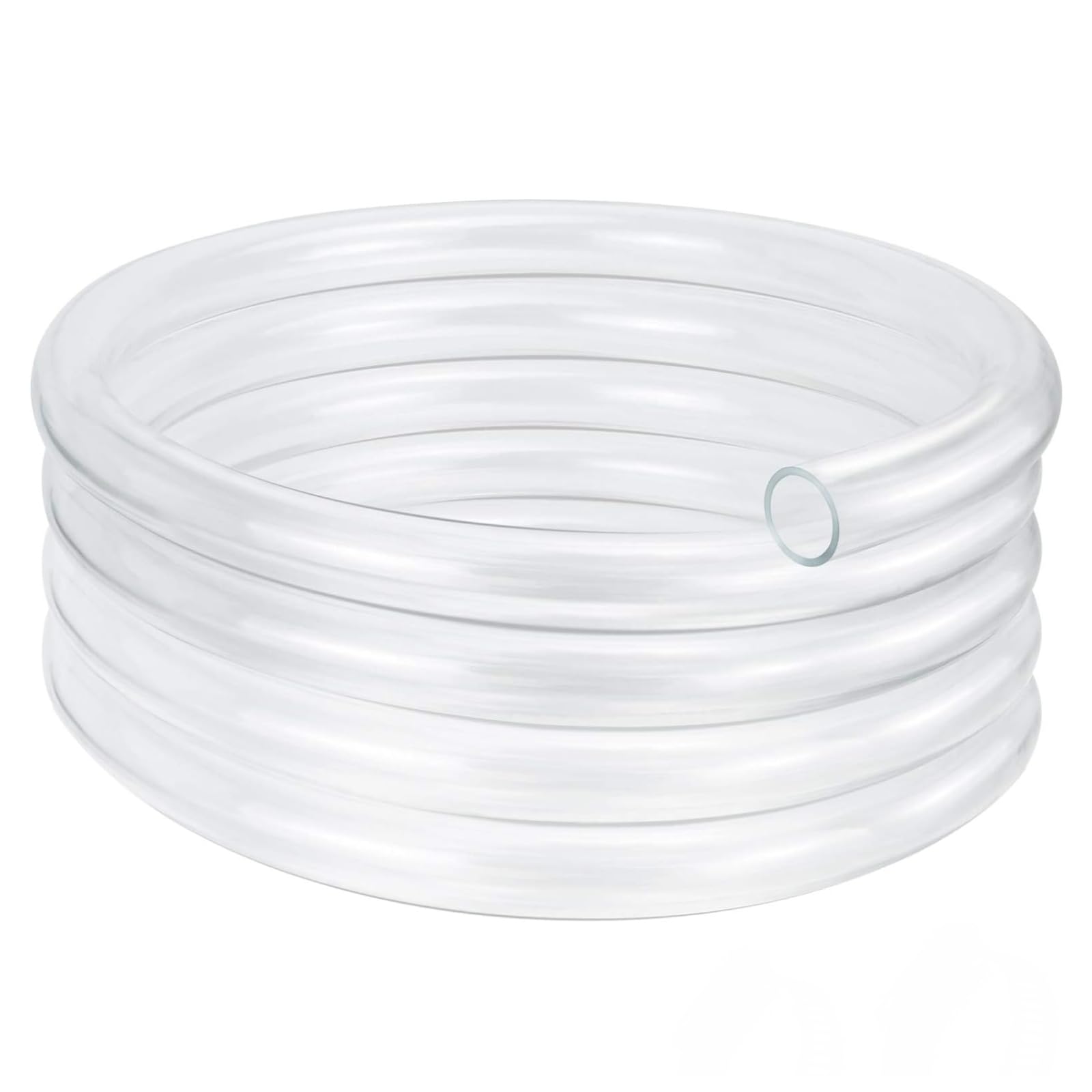 10mm x 13mm - 1.5m Length PVC Clear Plastic Hose Vinyl Tubing, Food Grade