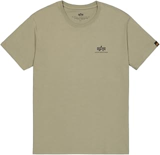 ALPHA INDUSTRIES Alpha Indutries Basic T Small Logo Neon Print T-Shirt for Men (Pack of 1)