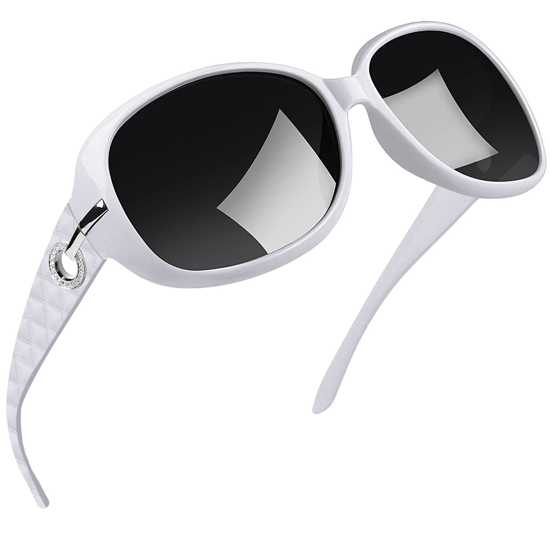 Joopin Oversized Rectangle Sunglasses UV400 Protection Shades for Women