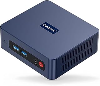 Beelink Mini PC SER3, AMD Ryzen 5 3500U, 16GB DDR4 256GB M.2 NVMe SSD | Mini Computer Windows11 Pro, 4K Dual HDMI, USB3.2, WiFi5, BT5.0, 1000M LAN Office Mini Desktop PC