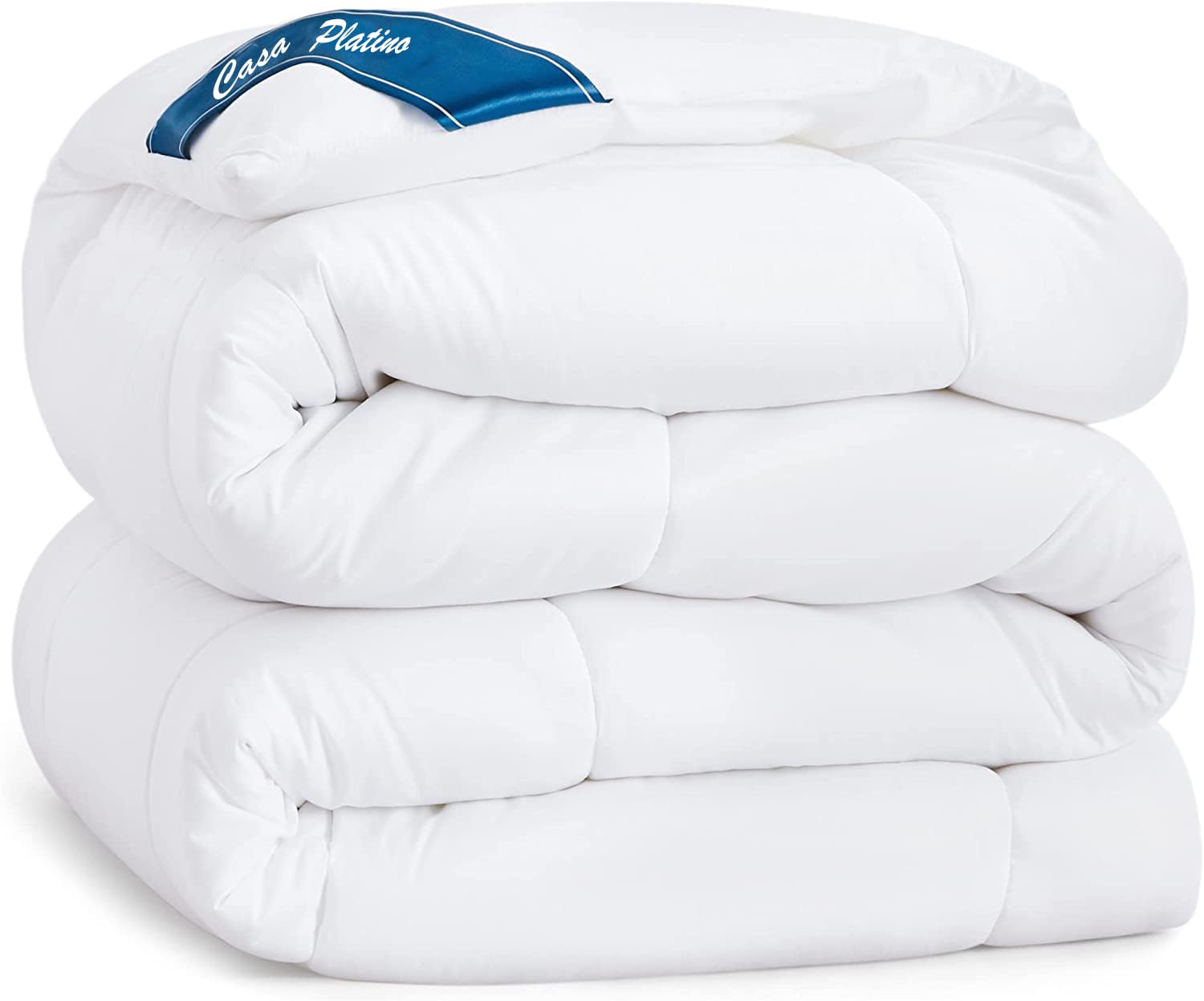 Comforter Queen Size Down Alternative Microfiber Quilted Solid Comforter/Duvet I