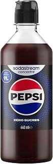 Sodastream Concentrate Pepsi Zero Sugars for Sparkling Water Machine