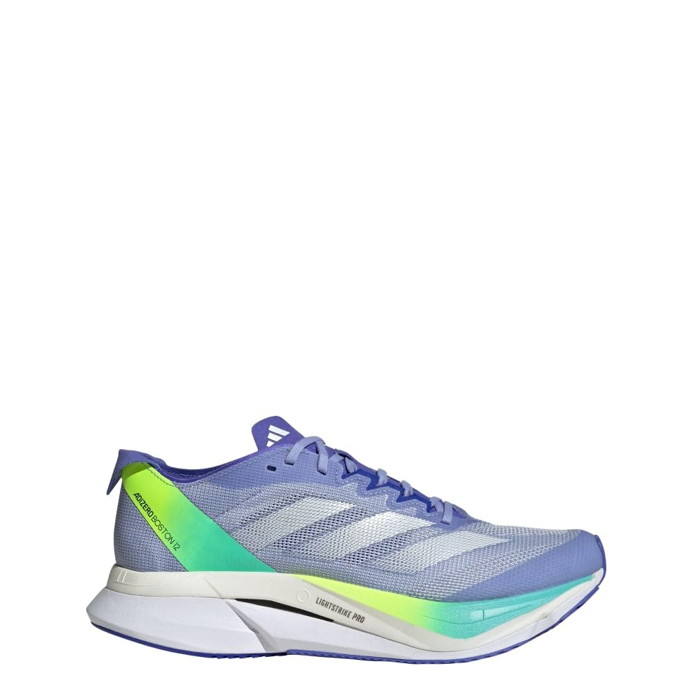 adidas Womens Adizero Boston 12 Running Sneakers Shoes - Blue