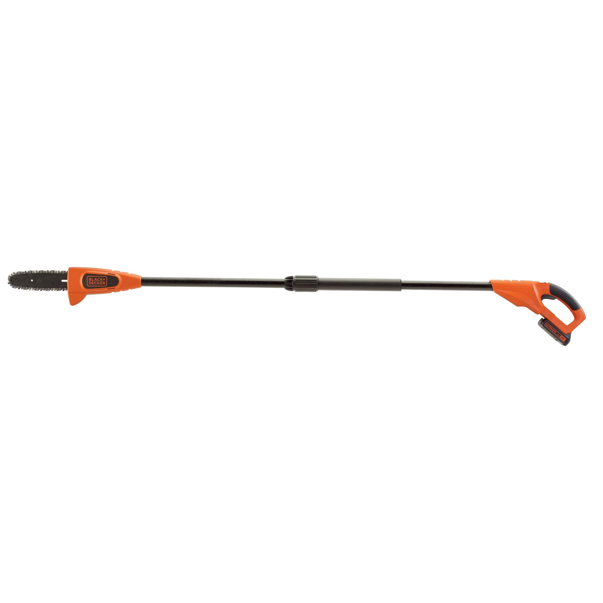 BLACK+DECKER 20V MAX Cordless Pole Saw Kit with Battery and Charger Included, 14