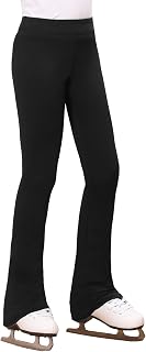 Stelle Girls Figure Skating Pants Polar Fleece Warm Ice Skating Leggings | Fleece Warmth,Soft 4-Way Stretch,Comfortable Elastic Waistband,Secure Skate Fit, Ideal for Figure Skating Practice Training