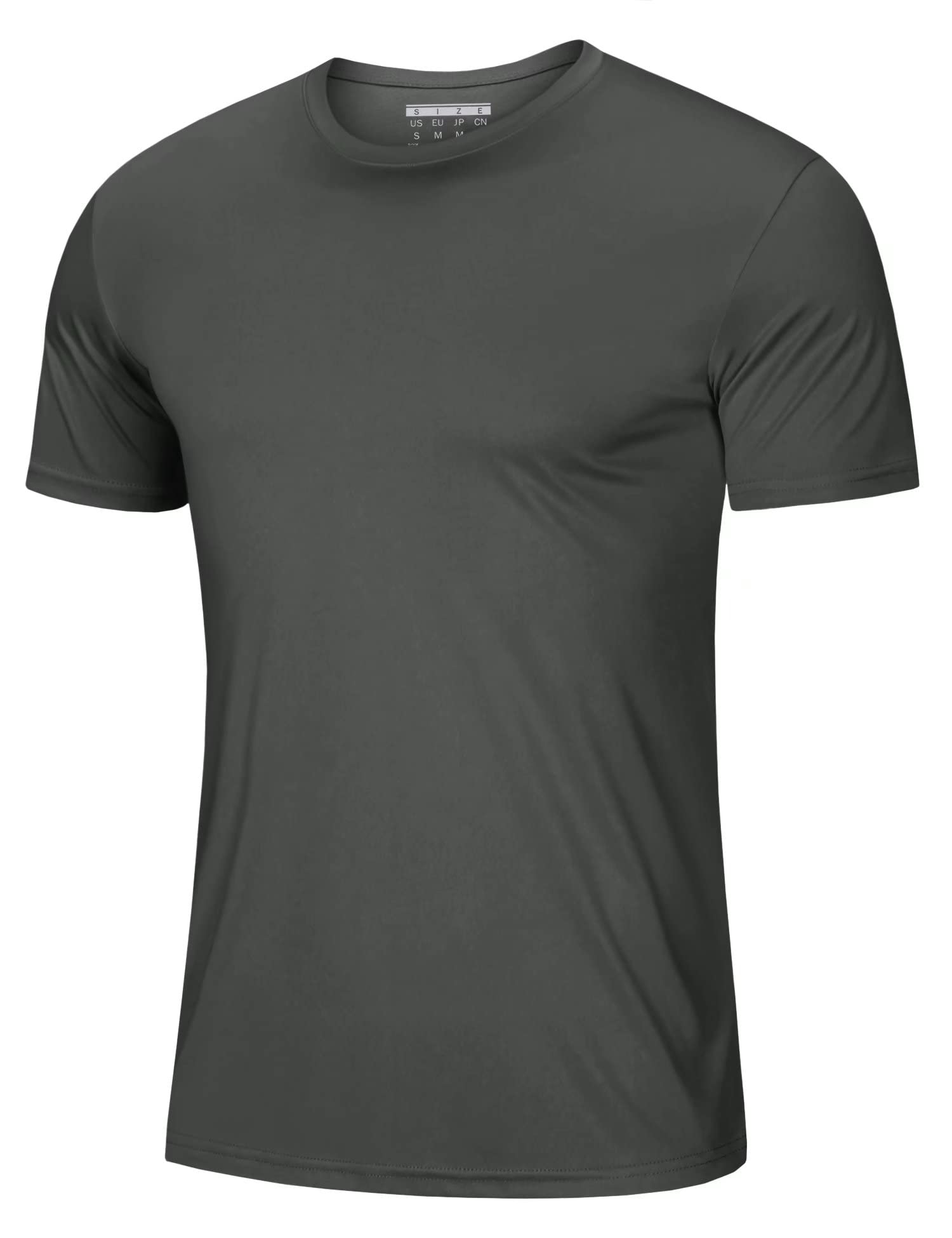 MAGCOMSEN Men's Short Sleeve UPF 50+ T-Shirt Quick Dry Workout Athletic Running 