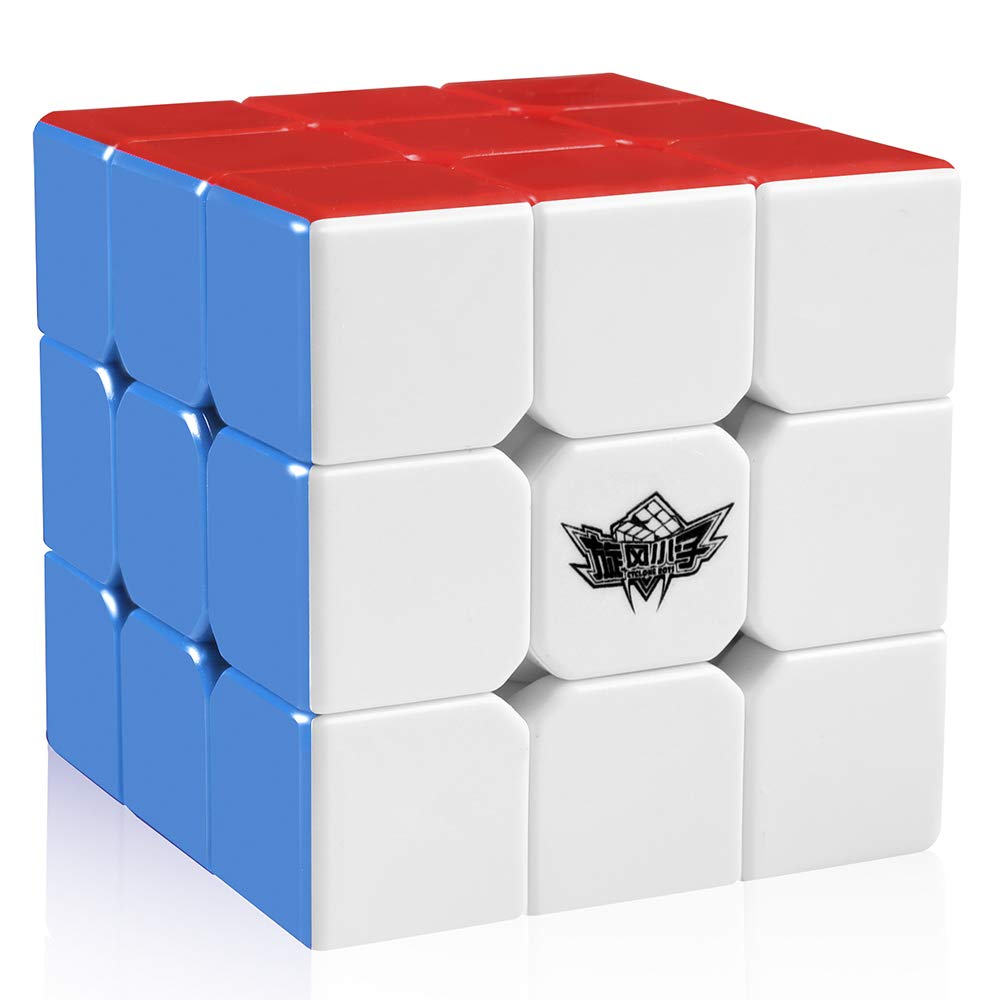 D-FantiX Cyclone Boys 3x3 Speed Cube (56mm), Smooth Turning Brain Teaser | Class