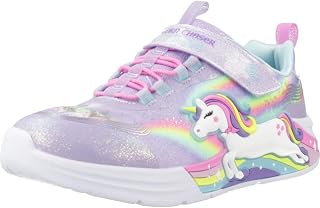 Skechers Girls' Unicorn Chaser Light Shoe